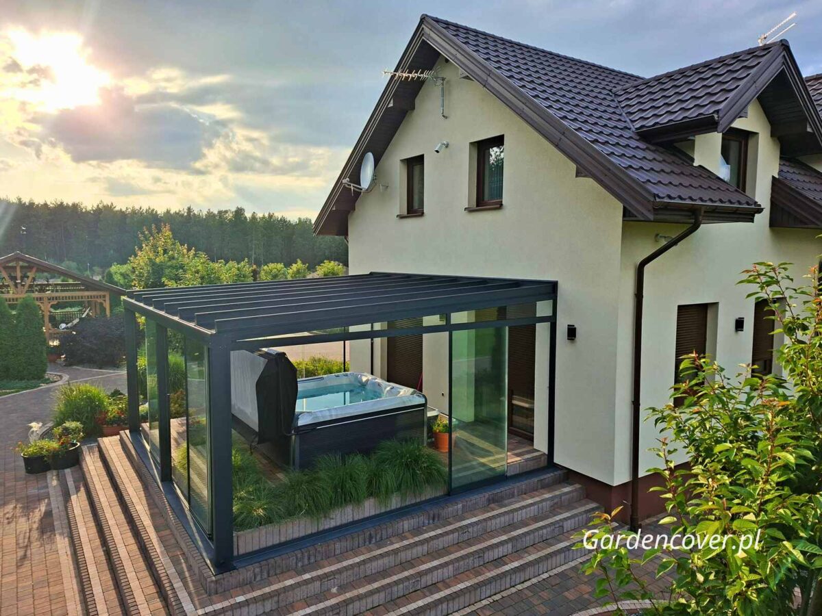 zabudowa-tarasu-wroclaw-aluminiowo-szklana-premium-6x55 (11) Zabudowa tarasu Wrocław osłaniająca jacuzzi