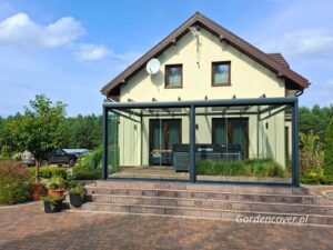 Zabudowa tarasu Wrocław głębokość 5,5 metra system premium