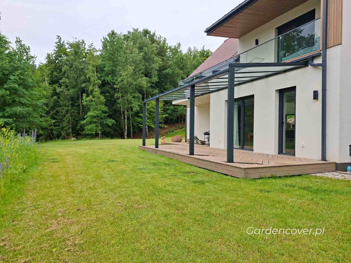Aluminiowe zadaszenie tarasu